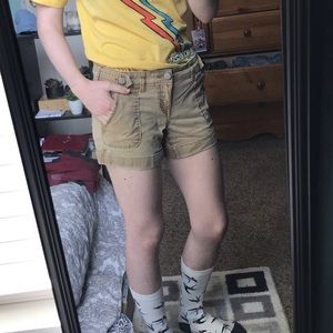 Tan size0 ‘Celebrity Pink’ shorts